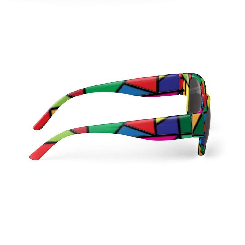 Sunglasses with iZoot original artwork - Fraggedx