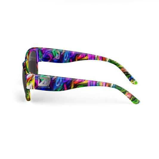 Sunglasses with iZoot original artwork - NewCubestz11