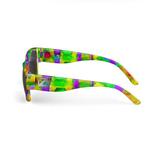 Sunglasses with iZoot original artwork - NewFract