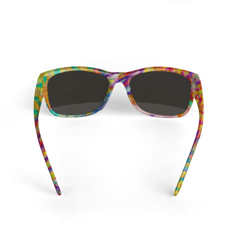 Sunglasses with iZoot original artwork - Zinnias1