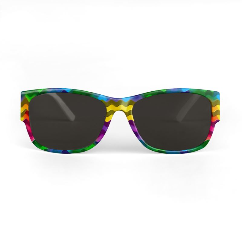 Sunglasses with iZoot original artwork - SlattedCircle