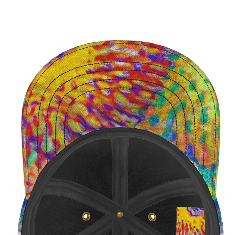 Baseball Hats with iZoot original artwork - Zinnias1