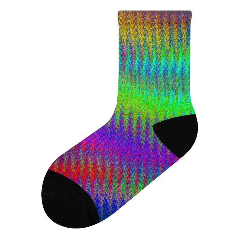 Socks with iZoot original artwork - Waverna