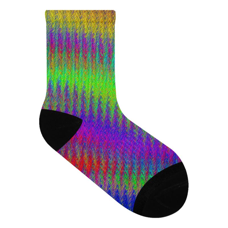 Socks with iZoot original artwork - Waverna