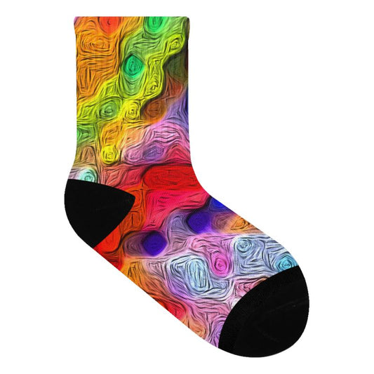 Socks with iZoot original artwork - Swaverly