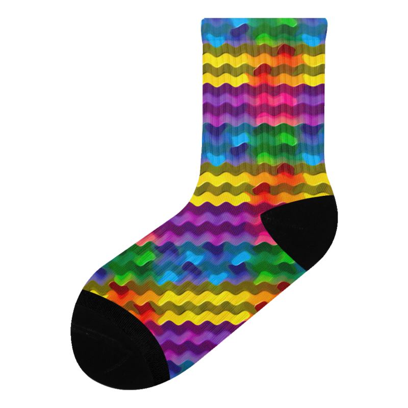 Socks with iZoot original artwork - Slattedcircle