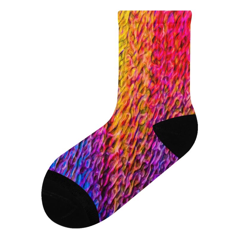 Socks with iZoot original artwork - Langer