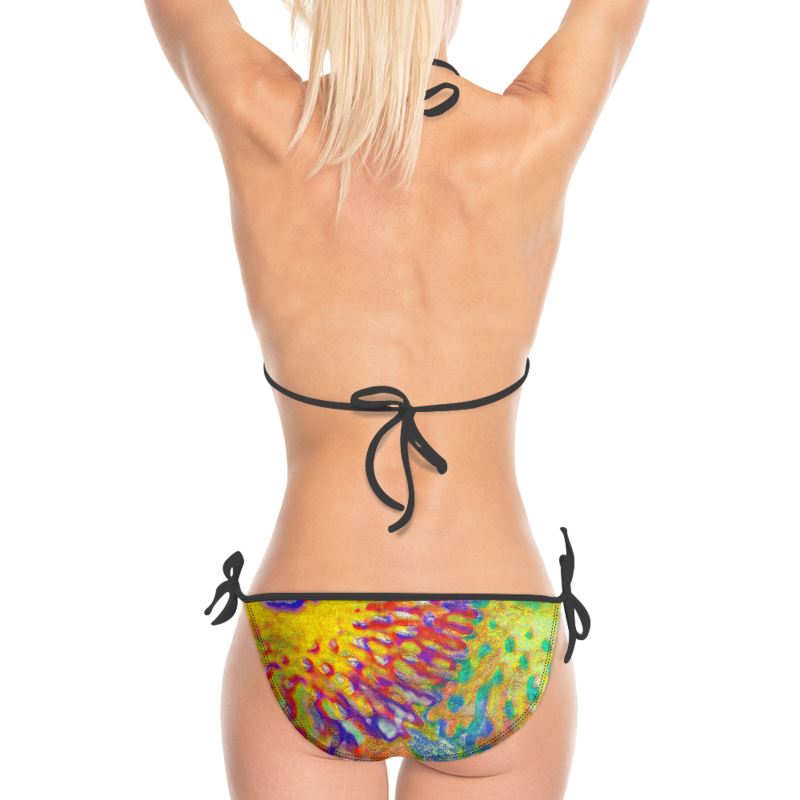 Bikinis with iZoot original artwork - Zinniaz