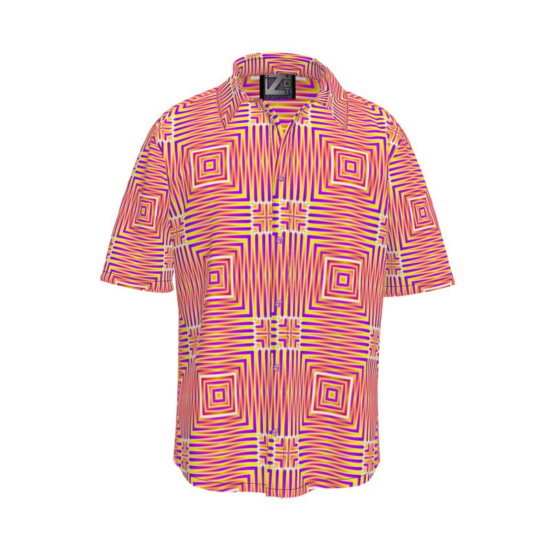 All-Over Print Short Sleeve Shirts  with iZoot original artwork -LineC