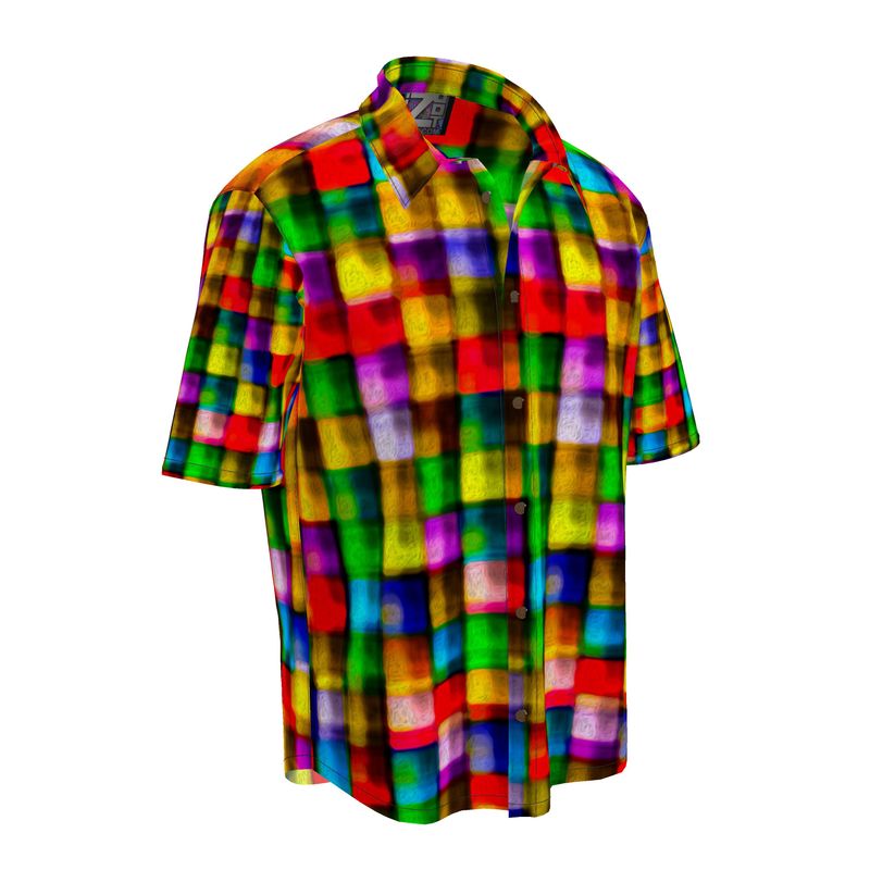 All-Over Print Short Sleeve Shirts  with iZoot original artwork -Cuber