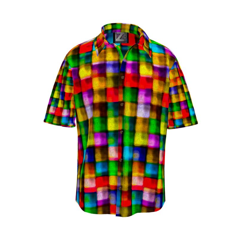 All-Over Print Short Sleeve Shirts  with iZoot original artwork -Cuber