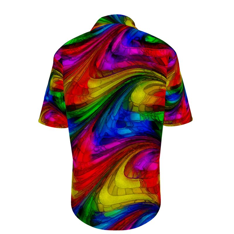 All-Over Print Short Sleeve Shirts  with iZoot original artwork -RainB