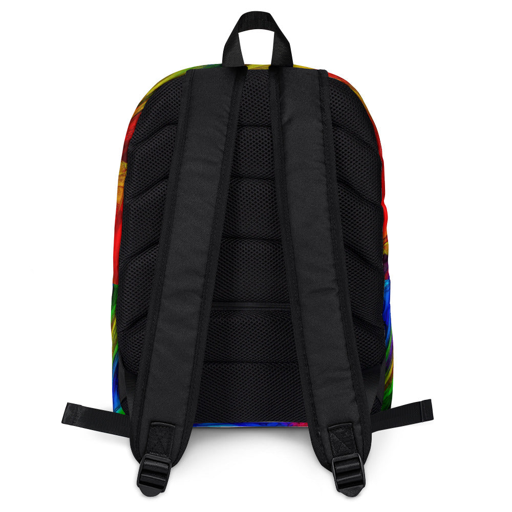 All-Over Print Back Pack with iZoot original artwork -RainBough